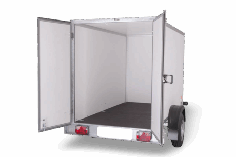 Skříňový přívěs box 2,48m x 1,35m
