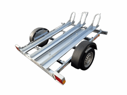 Přívěs na 3 motorky - 600kg náklad