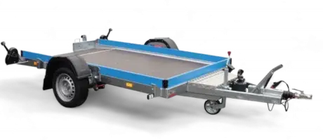 Anhänger na čtyřkolku zahradní traktůrek nebo dvě velké motorky 3 x 1,6m (600kg Nutzlast)